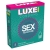 Ребристые презервативы LUXE Royal Sex Machine - 3 шт. - Luxe - купить с доставкой в Реутове