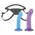 Страпон унисекс Beginners Strap-On с 2 насадками - 15 и 13 см. - Lux Fetish - купить с доставкой в Реутове