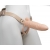 Телесный фаллопротез MEN STYLE с анальным стимулятором - 17,5 см. - LOVETOY (А-Полимер) - купить с доставкой в Реутове