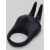 Черное эрекционное виброкольцо Sensation Rechargeable Vibrating Rabbit Love Ring - Fifty Shades of Grey - в Реутове купить с доставкой
