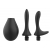 Черный анальный душ Nexus Anal Douche Set с 2 сменными насадками - Nexus Range - купить с доставкой в Реутове