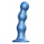 Голубая насадка Strap-On-Me Dildo Plug Balls size S - Strap-on-me - купить с доставкой в Реутове