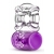 Фиолетовое эрекционное виброкольцо Pleaser Rechargeable C-Ring - Blush Novelties - в Реутове купить с доставкой