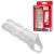 Насадка на пенис с кольцом для мошонки Clear Sensations Enhancer Sex Sleeve - 11,5 см. - XR Brands - в Реутове купить с доставкой