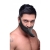 Черный кляп-страпон Masters Mini Face Fuck Strap-On - 14 см. - XR Brands - купить с доставкой в Реутове