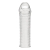Текстурированная насадка на пенис Clear Textured Penis Enhancing Sleeve Extension - 16,5 см. - BlueLine - в Реутове купить с доставкой