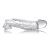 Прозрачная насадка для увеличения члена 2 Inch Clear Extender Sleeve - XR Brands - в Реутове купить с доставкой
