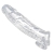 Прозрачная насадка для увеличения члена Realistic Clear Penis Enhancer and Ball Stretcher - 20,3 см. - XR Brands - в Реутове купить с доставкой