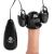 Черная стимулирующая насадка для головки полового члена Multi Speed Vibrating Penis Head Teaser - XR Brands - в Реутове купить с доставкой