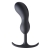Черный массажер простаты с утяжелителями Premium Silicone Weighted Prostate Plug Large - 18,8 см. - XR Brands - в Реутове купить с доставкой