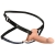 Телесный полый страпон на черных регулируемых ремешках 2’’ Erection Smooth Silicone Penis Sheath - XR Brands - купить с доставкой в Реутове