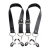 Ремни с зажимами для половых губ Spread Labia Spreader Straps with Clamps - XR Brands - купить с доставкой в Реутове