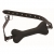 Черный кляп в форме косточки Hound Adjustable Dog Bone Gag - XR Brands - купить с доставкой в Реутове