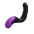 Черно-фиолетовый вибромассажёр простаты Hyper-Pulse P-Spot Massager - Pipedream - в Реутове купить с доставкой