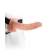 Полый страпон телесного цвета Hollow Strap-On with Balls - 24 см. - Pipedream - купить с доставкой в Реутове