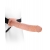 Фаллопротез телесного цвета Hollow Strap-On - 29 см. - Pipedream - купить с доставкой в Реутове