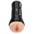 Телесный мастурбатор-вагина в черной колбе Super Luscious Lips XXL - Pipedream - в Реутове купить с доставкой