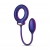 Фиолетовое эрекционное виброкольцо с анальным шариком Eclipse - ONE DC B.V. - в Реутове купить с доставкой