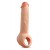 Телесная насадка-удлинитель Thrive 8.75 Inch Realistic Penis Extender Sleeve - 22,2 см. - Blush Novelties - в Реутове купить с доставкой