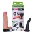 Страпон с 2 насадками и вибрацией UniStrap - 19 и 12 см. - LOVETOY (А-Полимер) - купить с доставкой в Реутове
