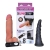 Страпон с 2 насадками и вибрацией UniStrap - 20 и 18 см. - LOVETOY (А-Полимер) - купить с доставкой в Реутове