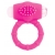 Розовое эрекционное виброкольцо A-toys - A-toys - в Реутове купить с доставкой