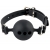 Силиконовый кляп-шар с отверстиями для дыхания Silicone Breathable Ball Gag Small - Pipedream - купить с доставкой в Реутове