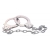 Наручники из металла с длинной цепочкой CHROME HANDCUFFS METAL HANDCUFFS W. KEY - NMC - купить с доставкой в Реутове