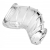 Насадка для ограничения эрекции Detained Soft Body Chastity Cage - XR Brands - купить с доставкой в Реутове