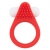 Красное эрекционное кольцо LIT-UP SILICONE STIMU RING 1 RED - Dream Toys - в Реутове купить с доставкой