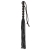 Чёрная мини-плеть из резины Rubber Mini Whip - 22 см. - Blush Novelties - купить с доставкой в Реутове