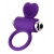 Фиолетовое виброкольцо с ресничками JOS PERY - JOS - в Реутове купить с доставкой