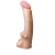 Телесная насадка REAL Standard с усиками на основании - 19 см. - LOVETOY (А-Полимер) - купить с доставкой в Реутове