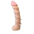 Насадка REAL Standard со спиралевидным узором - 19 см. - LOVETOY (А-Полимер) - купить с доставкой в Реутове