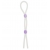 Прозрачное эрекционное кольцо-лассо SILICONE LASSO COCK RING DUAL BEADS - NMC - в Реутове купить с доставкой