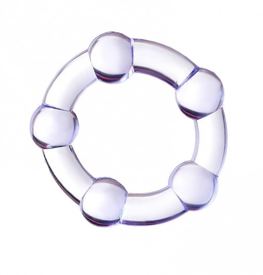 Фиолетовое эрекционное кольцо A-Toys - A-toys - в Реутове купить с доставкой