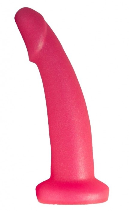 Розовый плаг-массажёр для простаты - 13,5 см. - LOVETOY (А-Полимер) - в Реутове купить с доставкой