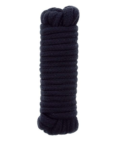 Чёрная веревка для связывания BONDX LOVE ROPE - 5 м. - Dream Toys - купить с доставкой в Реутове