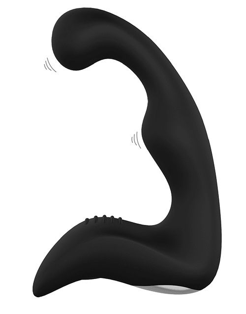 Чёрный перезаряжаемый массажёр простаты BOOTY PLEASER - Dream Toys - в Реутове купить с доставкой