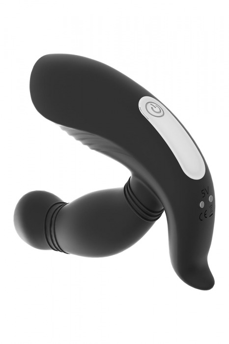 Черный вибромассажер простаты PROSTATE HERO - Dream Toys - в Реутове купить с доставкой