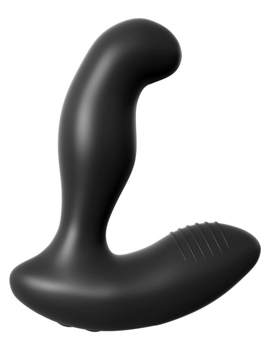 Черный массажер простаты Electro Stim Prostate Vibe с электростимуляцией - 13,3 см. - Pipedream - купить с доставкой в Реутове