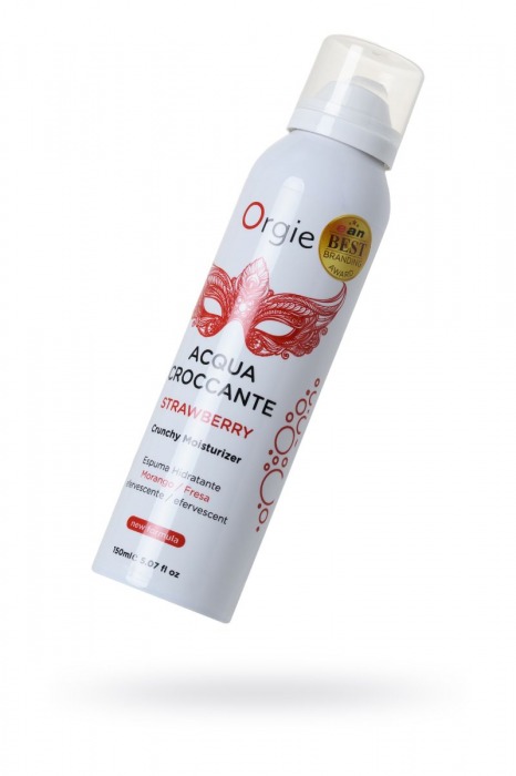 Шипучая увлажняющая пена для чувственного массажа Orgie Acqua Croccante - 150 мл. - ORGIE - купить с доставкой в Реутове