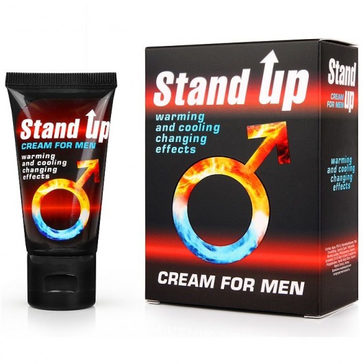 Возбуждающий крем для мужчин Stand Up - 25 гр. - Биоритм - купить с доставкой в Реутове
