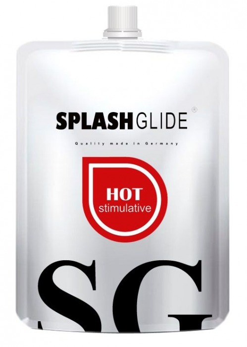 Возбуждающий лубрикант на водной основе Splashglide Hot Stimulative - 100 мл. - Splashglide - купить с доставкой в Реутове
