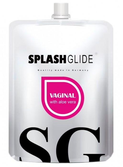 Ухаживающий лубрикант на водной основе Splashglide Vaginal With Aloe Vera - 100 мл. - Splashglide - купить с доставкой в Реутове