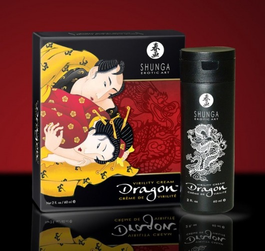 Интимный мужской крем  Дракон - Shunga - купить с доставкой в Реутове