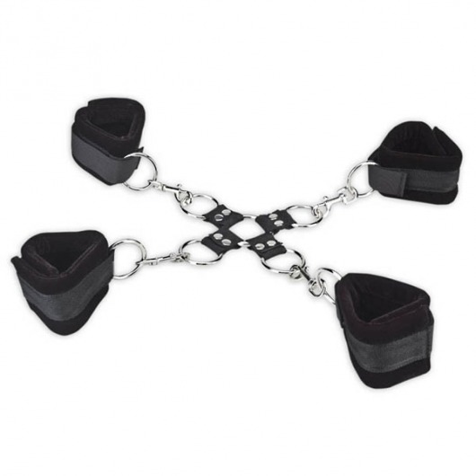 Комплект для сковывания из 5 предметов - Lux Fetish - купить с доставкой в Реутове