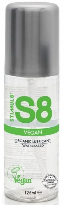 Веганский лубрикант на водной основе S8 Vegan Lube - 125 мл. - Stimul8 - купить с доставкой в Реутове