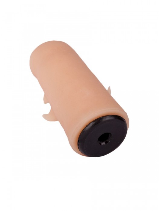 Черный пояс-трусики с двумя насадками  Экзотик-Sara  - 16,5 и 11 см. - LOVETOY (А-Полимер) - купить с доставкой в Реутове