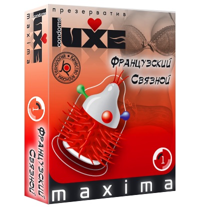 Презерватив LUXE Maxima  Французский связной  - 1 шт. - Luxe - купить с доставкой в Реутове